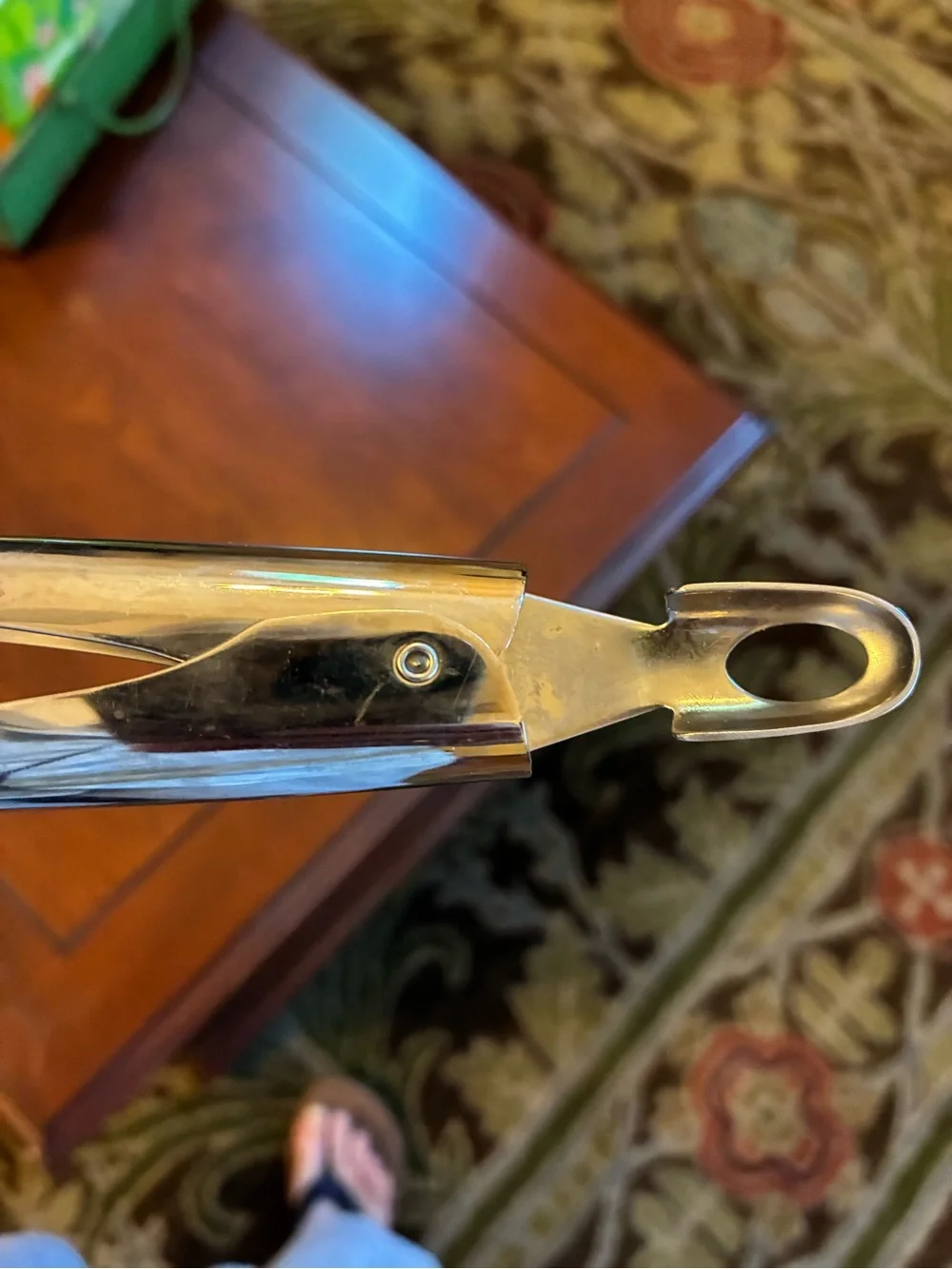 Stainless Steel Serving Tongs - Silver